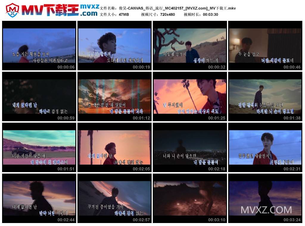 俊昊-CANVAS_韩语_流行_MC402157